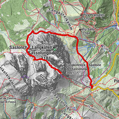 Langkofel Umrundung Telecabina