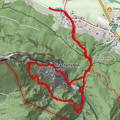 Drachenwand Klettersteig, St. Lorenz, Oberösterreich/Österreich