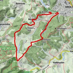 Drolshagen, Regierungsbezirk Arnsberg/Deutschland