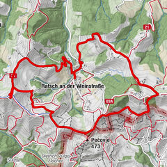Ratsch an der Weinstraße, Steiermark/Österreich