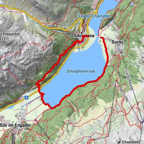 Silvaplana, Graubünden/Schweiz