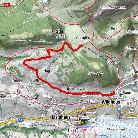 Wildhaus, St. Gallen/Schweiz