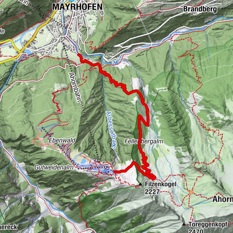 Mayrhofen, Tirol/Österreich
