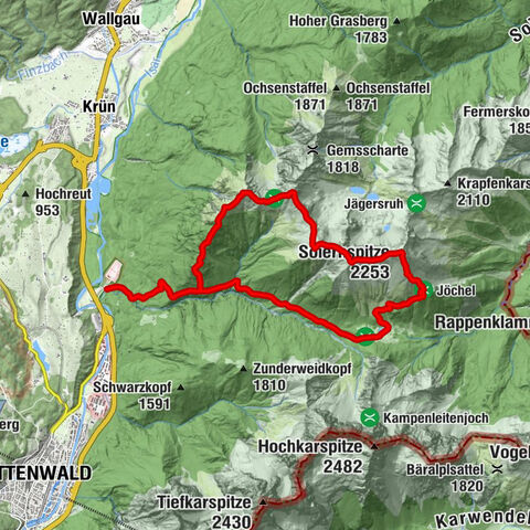 Mittenwald, Oberbayern/Deutschland