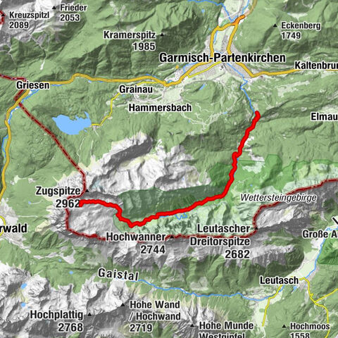 Garmisch-Partenkirchen, Oberbayern/Deutschland