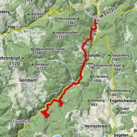 Wehr, Regierungsbezirk Freiburg/Deutschland