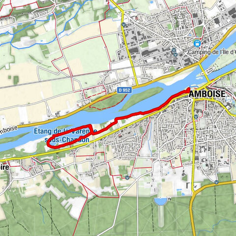 Amboise Marche à pied