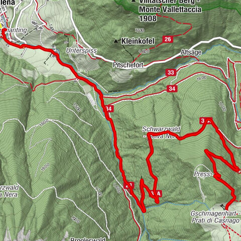 Villnöß - Funes, Trentino – Alto Adige/Südtirol/Italy