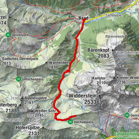 Mittelberg, Vorarlberg/Österreich