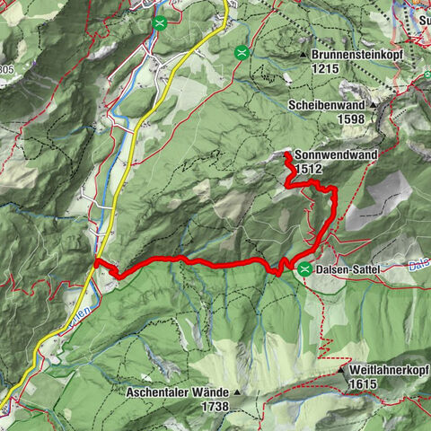 Sonnwendwand, Oberbayern/Deutschland