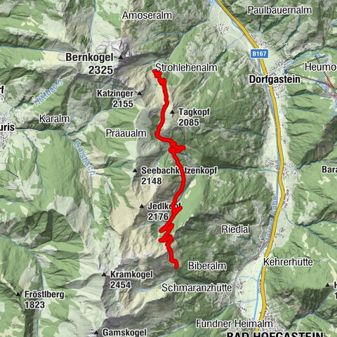 Biberalm nach Heinreichalm