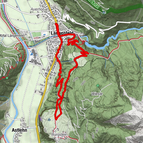 Längenfeld, Tirol/Österreich