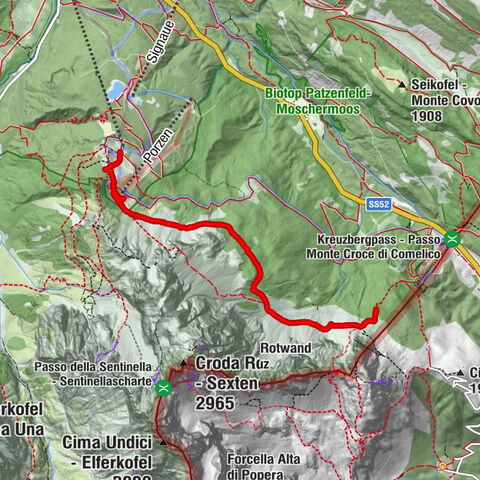 Sexten, Trentino-Südtirol/Italien