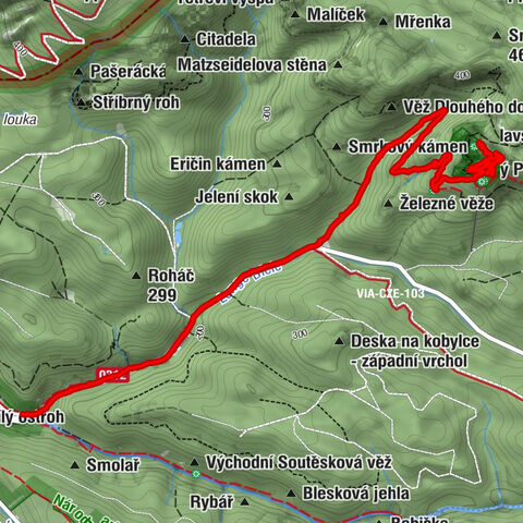 Grenzstein, Nordwesten/Tschechien