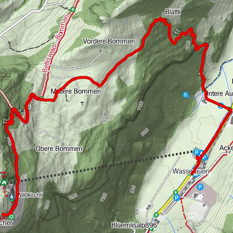 Schwende-Rüte, Appenzell Innerrhoden/Schweiz