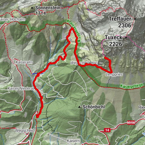 Scheffau am Wilden Kaiser, Tirol/Österreich