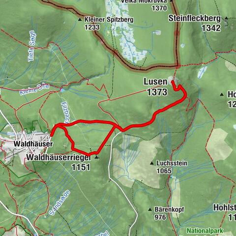 Waldhäuser, Niederbayern/Deutschland