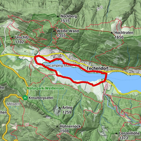Weißensee, Kärnten/Österreich