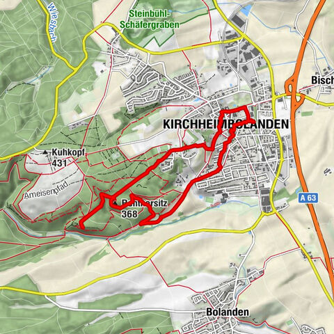 Kirchheimbolanden, Rheinland-Pfalz/Deutschland