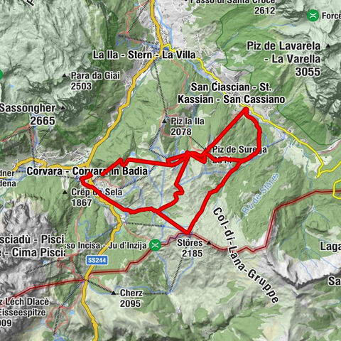 Corvara - Corvara in Badia, Trentino – Alto Adige/Südtirol/Italy