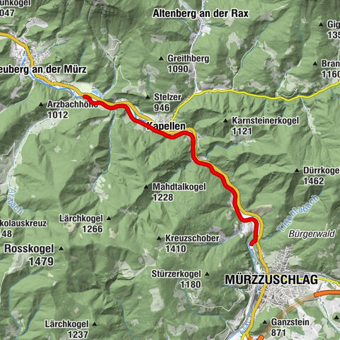 Mürzzuschlag, Steiermark/Österreich