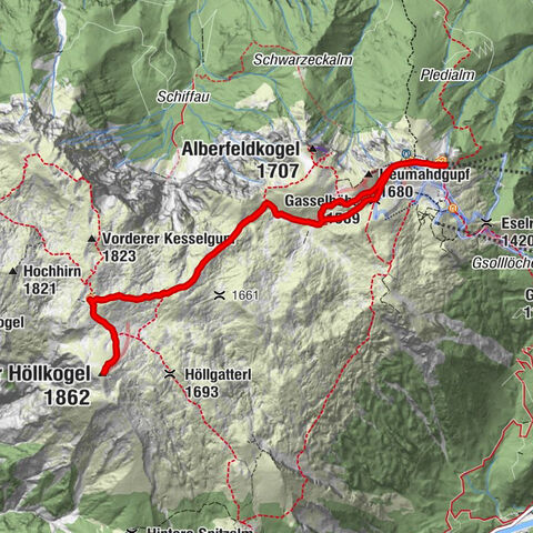 Feuerkogel, Oberösterreich/Österreich