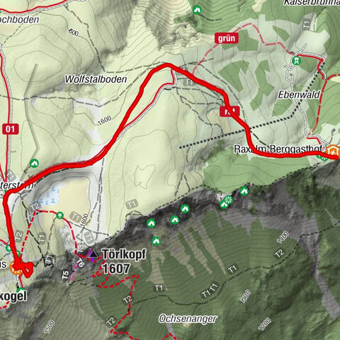 Reichenau an der Rax Wandern