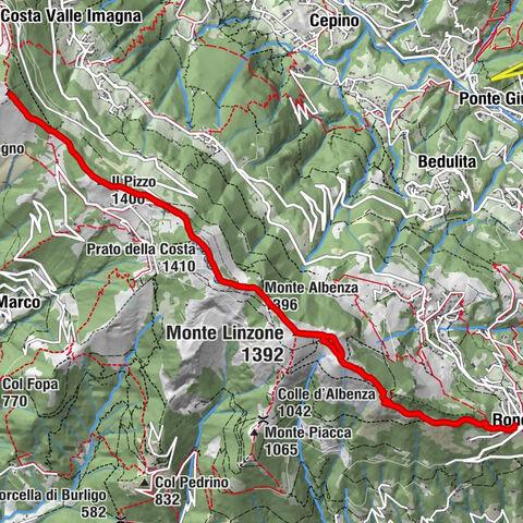 Monte linzone, monte tesoro