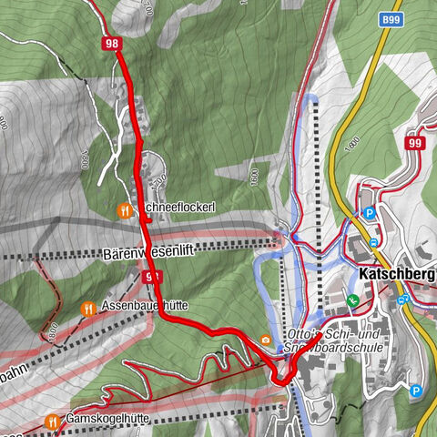 Katschberg, Salzburg/Österreich