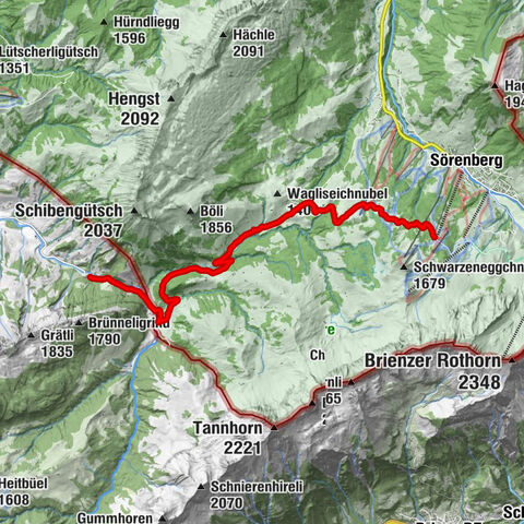 Schangnau, Emmental-Oberaargau administrative region/Switzerland