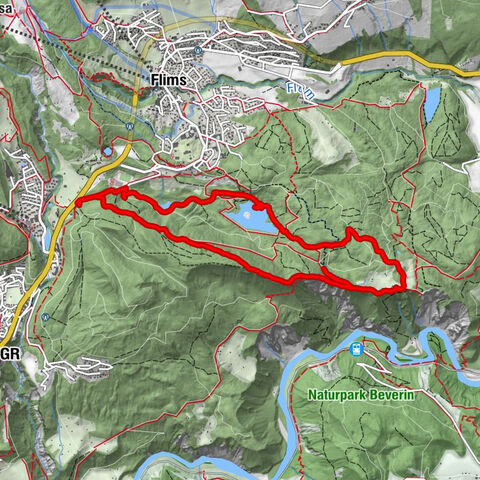Laax, Graubünden/Schweiz