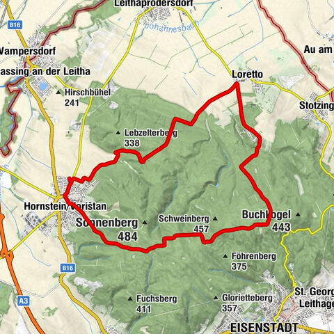 Hornstein, Burgenland/Österreich