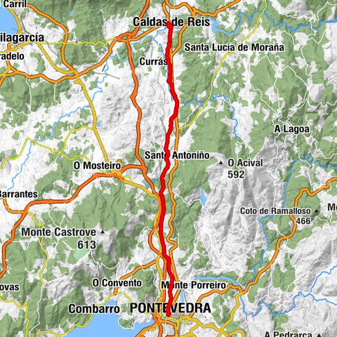 Pontevedra, Galicien/Spanien