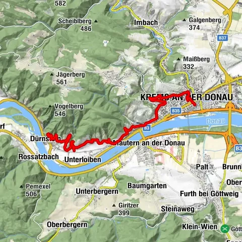 Krems an der Donau, Niederösterreich/Österreich