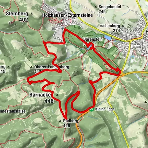 Horn-Bad Meinberg, Regierungsbezirk Detmold/Deutschland