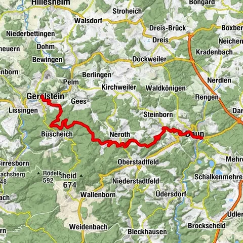 Gerolstein, Rheinland-Pfalz/Deutschland
