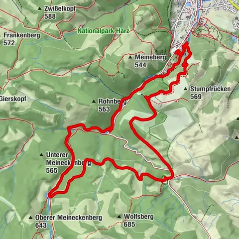 Ilsenburg, Sachsen-Anhalt/Deutschland