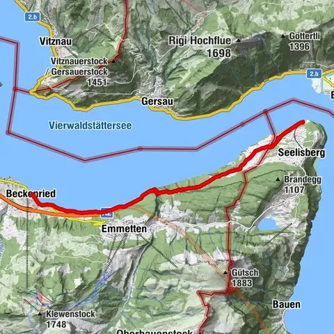 Beckenried, Nidwalden/Schweiz