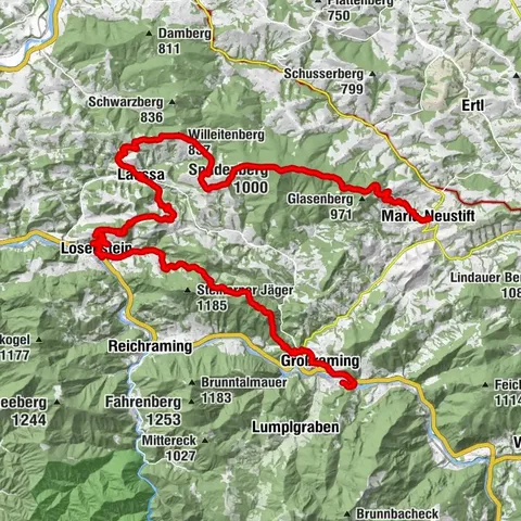 Sebaldusweg Grossraming-Maria Neustift , Oberösterreich/Österreich