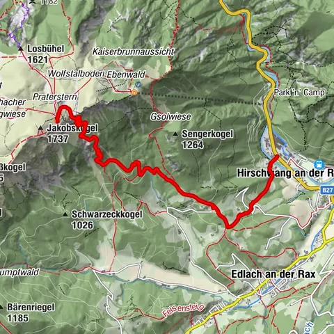 Hirschwang an der Rax, Niederösterreich/Österreich