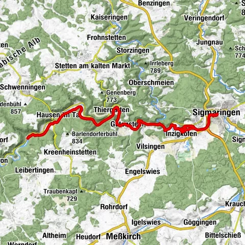 Beuron, Regierungsbezirk Tübingen/Deutschland