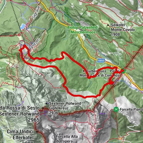 Sexten, Trentino-Südtirol/Italien