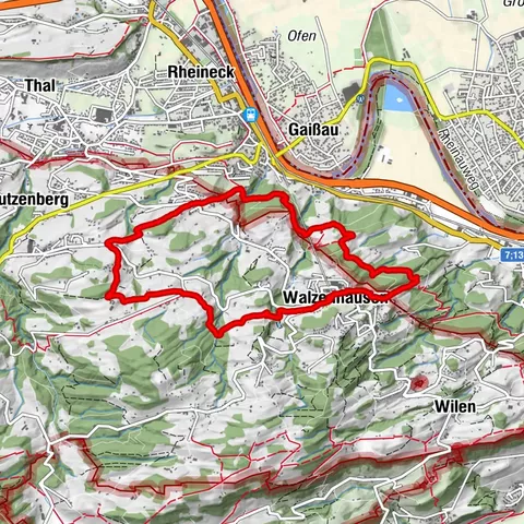Walzenhausen, Appenzell Ausserrhoden/Schweiz