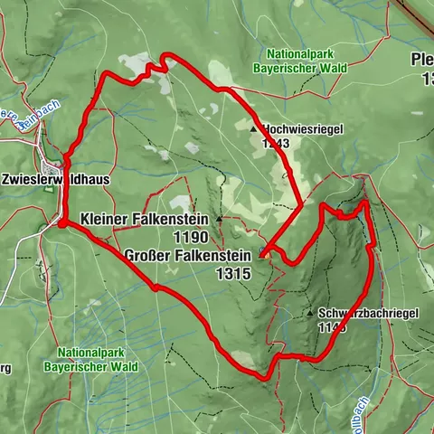 Zwieslerwaldhaus, Niederbayern/Deutschland