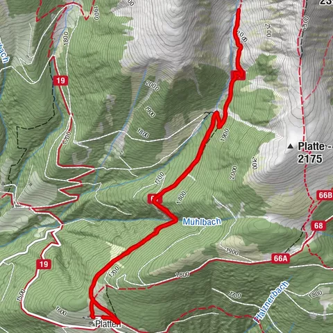 Plattneralm fast bis zum steinernen Mandl schön