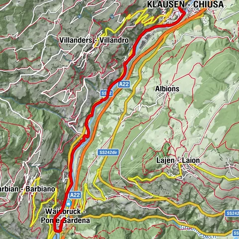 Klausen, Trentino-Südtirol/Italien