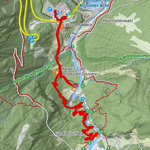 Krimml, Salzburg/Österreich
