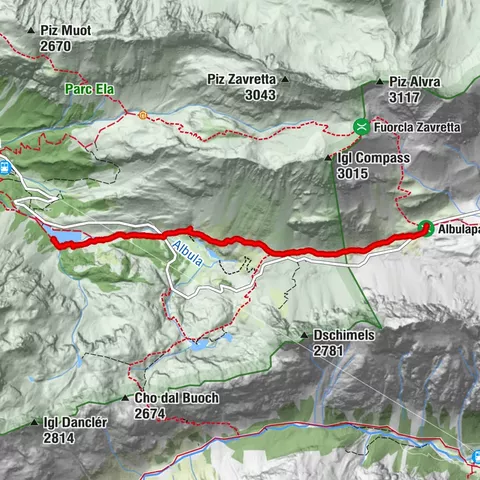 La Punt Chamues-ch, Graubünden/Schweiz