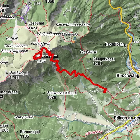 Reichenau an der Rax Chůze