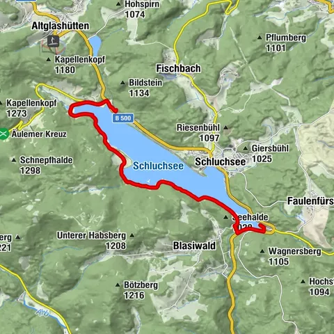Schluchsee, Regierungsbezirk Freiburg/Deutschland